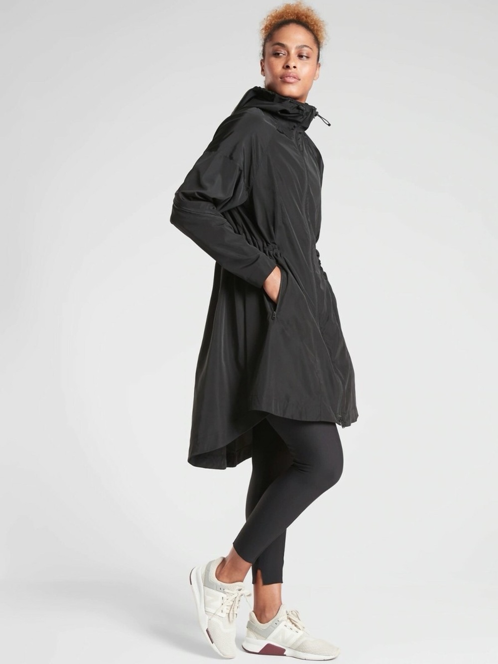 ATHLETA Solar Wind & Rain Anorak Jacket